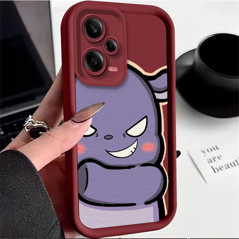 Cartoon Baku Cute For Redmi K50 K40 K30 K20 12C 10C 9C 9At 9A Ultra Pro Prime Eye Ladder Phone Case