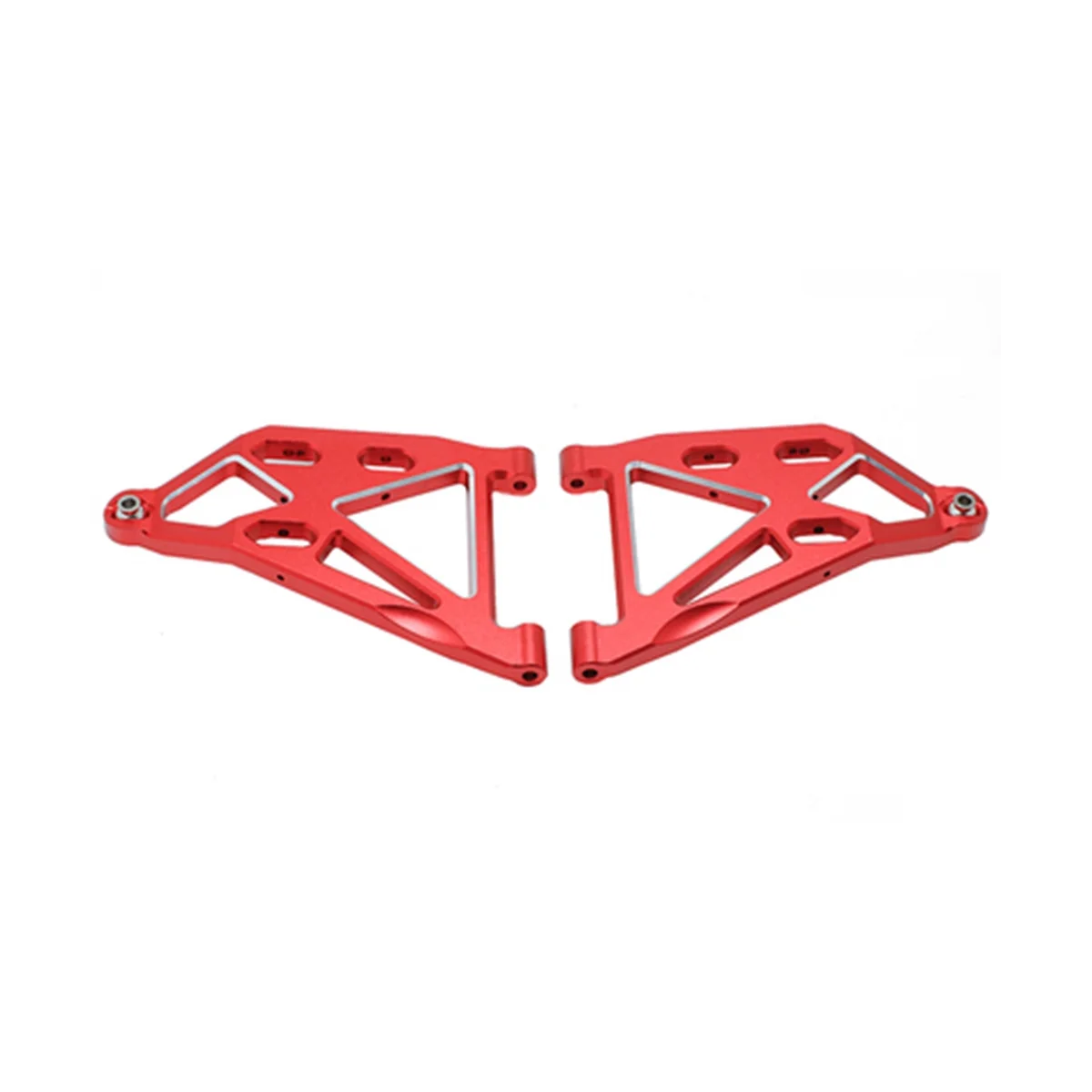 

For DF7 Short Card Easy Control 4072 1/7 Desert Card Front Lower Arm Swing Arm Accessories Aluminum Alloy,Red