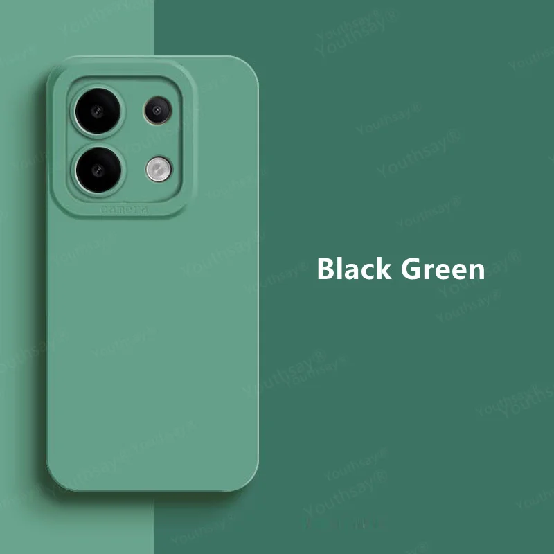 thumbnail image 1 of For Redmi Note 13 Pro Global Case Redmi Note 13 Pro Cover Fundas Coque Camera Protector Liquid Silicone Back Case Redmi Note 13, 1 of 5