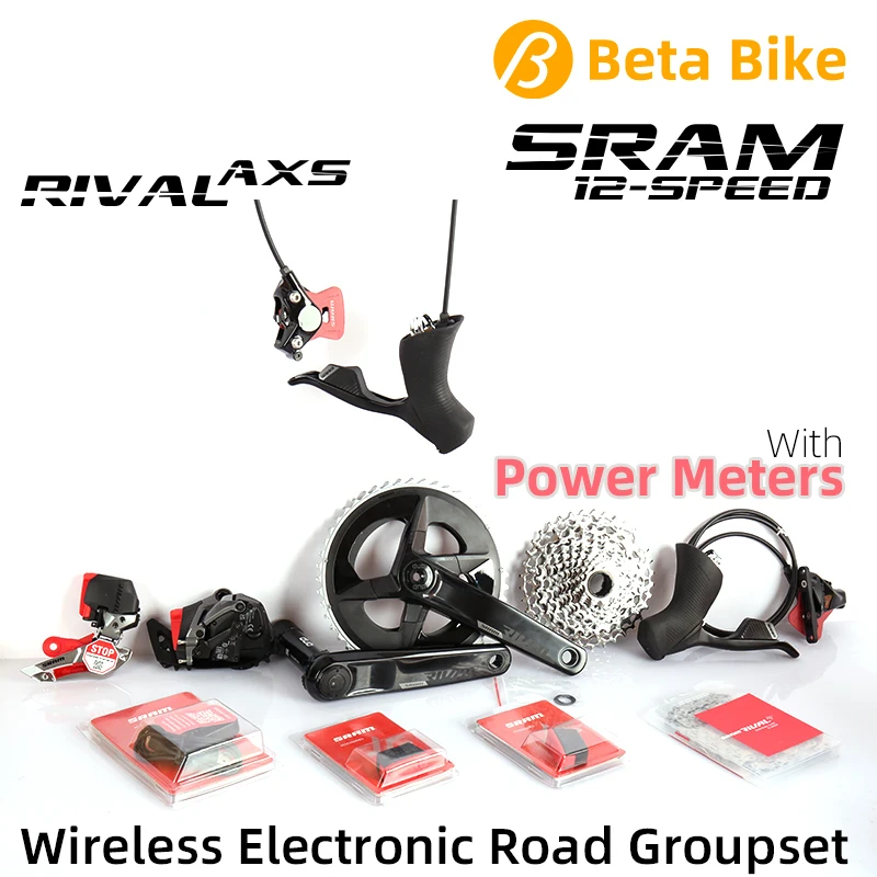 2021 SRAM RIVAL ETAP AXS 1x12s 12 Speed Road Bike Bicycle Kit Power Meter XDR Electronic