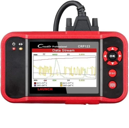 LAUNCH CRP123 OBD2 Scanner, Engine/ABS/SRS/Transmission Code Reader Car  Diagnostic Scan Tool, Full OBDII Modes Automotive Scanner, Live Data Stream