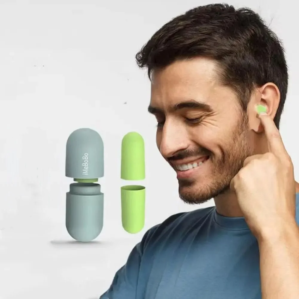 

Ear Plugs Foam Soft Anti Bruit Sleep Earplugs Noise Reduction Ear Protection Waterproof Plug For Swimming