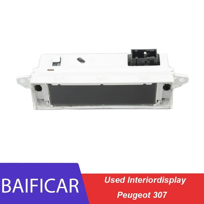 Baificar Genuine 18 Pin Multifunction Digital Display Sagem Clock Radio Information Screen Display 9652809977 For Peugeot 307 lcd display instrument cluster display