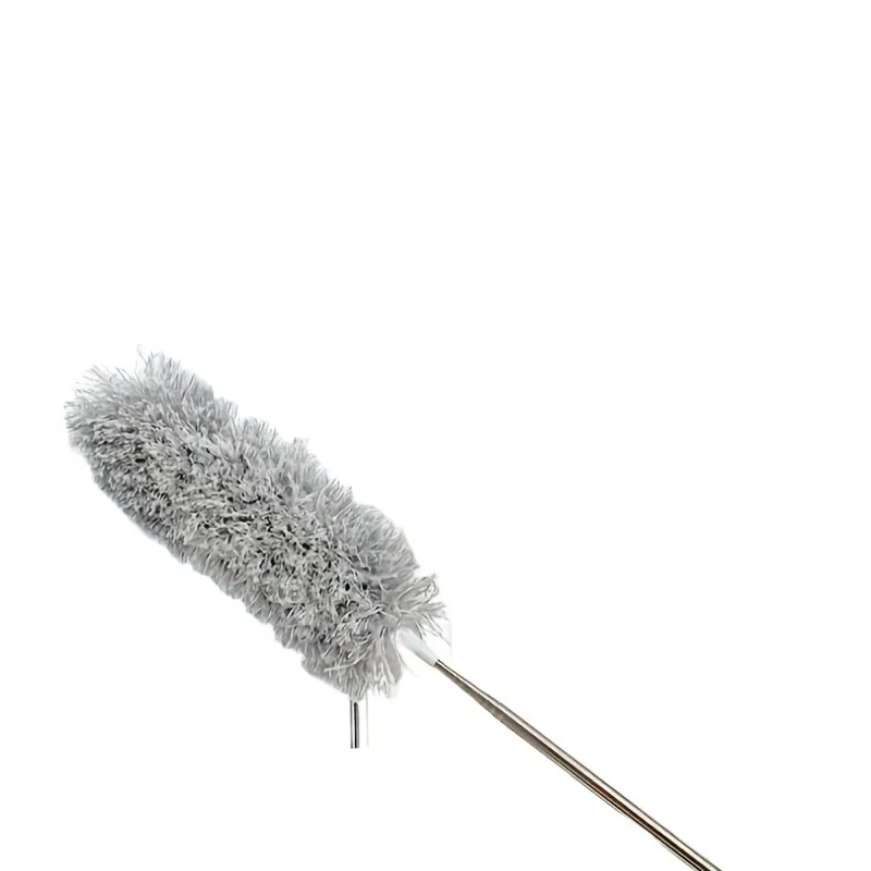 Telescoping Ceiling Duster with Washable Microfiber Head - Extendable 8ft Pole for High Dusting,Electrostatic Dust Removal