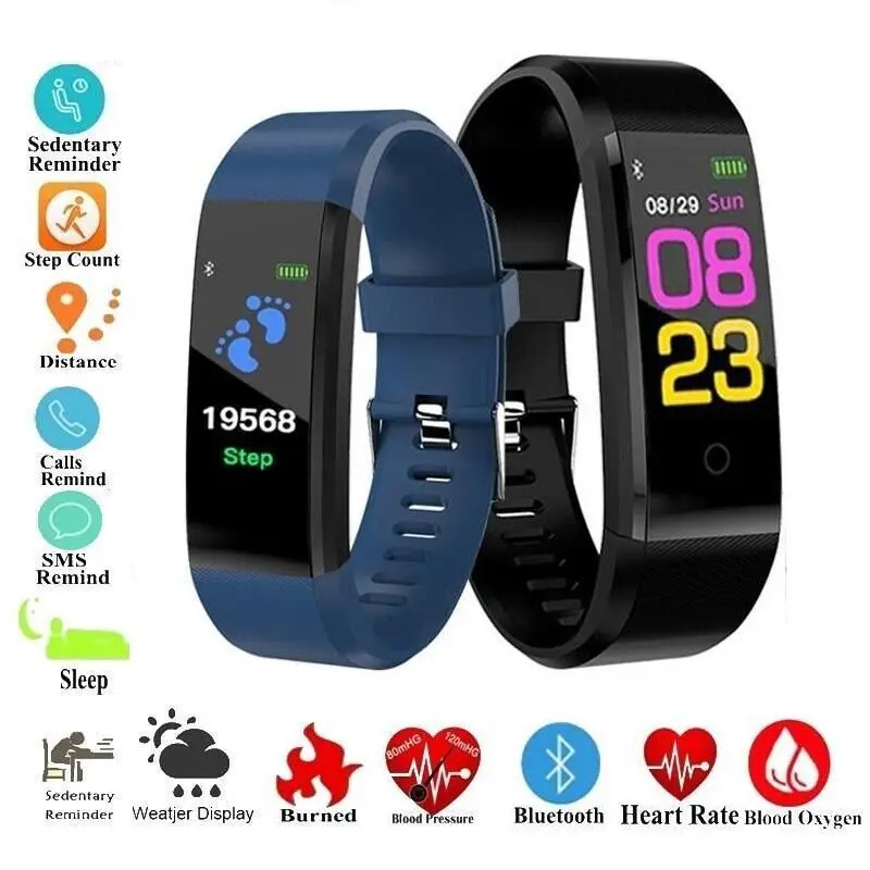 Fitbit Charge Bracelet Smart Watch Activity Trackers New Smart Band  BloodOxygen Blood Pressure Heart Rate Monitoring Waterproof Monitor Fitness 