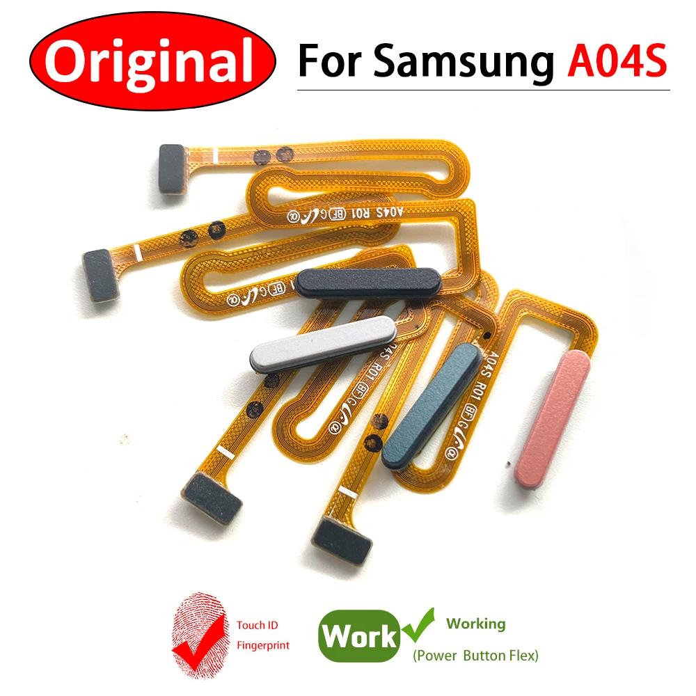 

Original New Home Button FingerPrint Touch ID Sensor Flex Cable For Samsung Galaxy A04S A047 Replacement Parts