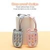 Baby BPA Free Silicone Teether Toys Bear Mobile Phone Remote Control Shape Teether Kids Sensory Soothing Toys for Babies Gifts 2