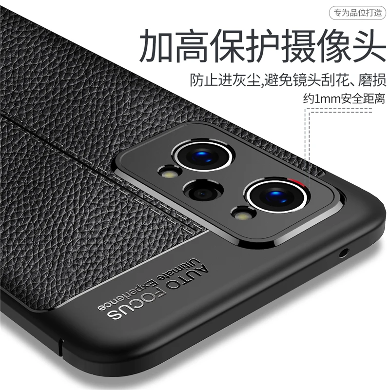 Funda TPU gris Realme GT2 Pro, RMX3301