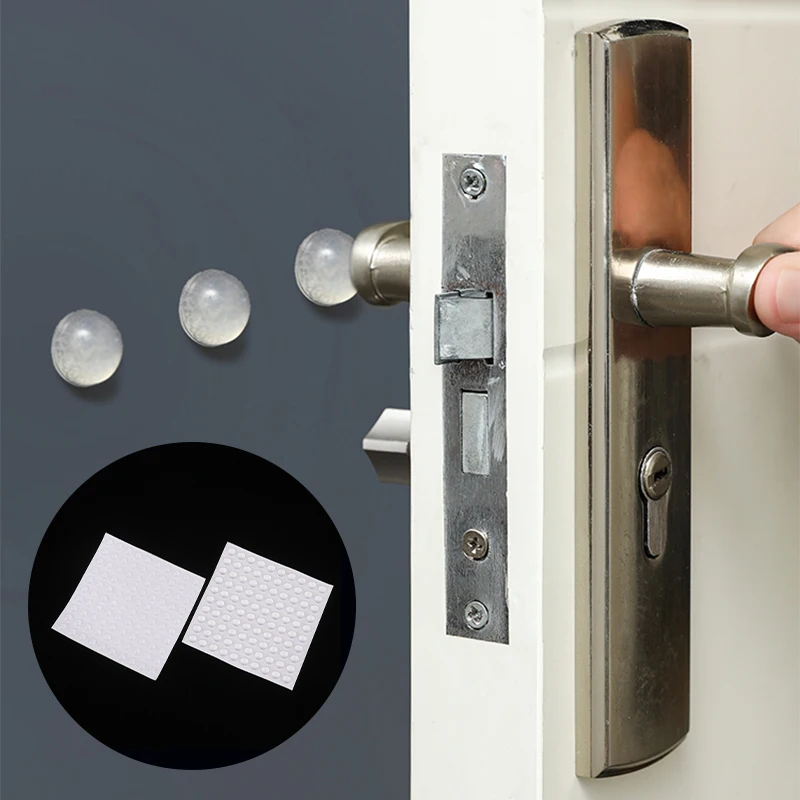 Cushion Protective Pads Self Adhesive Door Stopper Rubber Damper Buffer Cabinet Bumpers Silicone Furniture Pads 100PCS