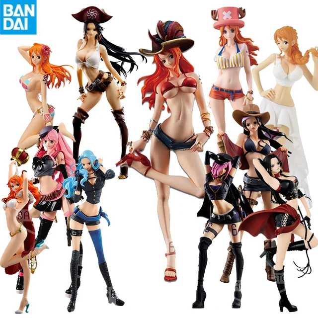 One Piece Figure Nami GLITTER&GLAMOURS Film Gold 2 Color Set Banpresto  Japan F/S