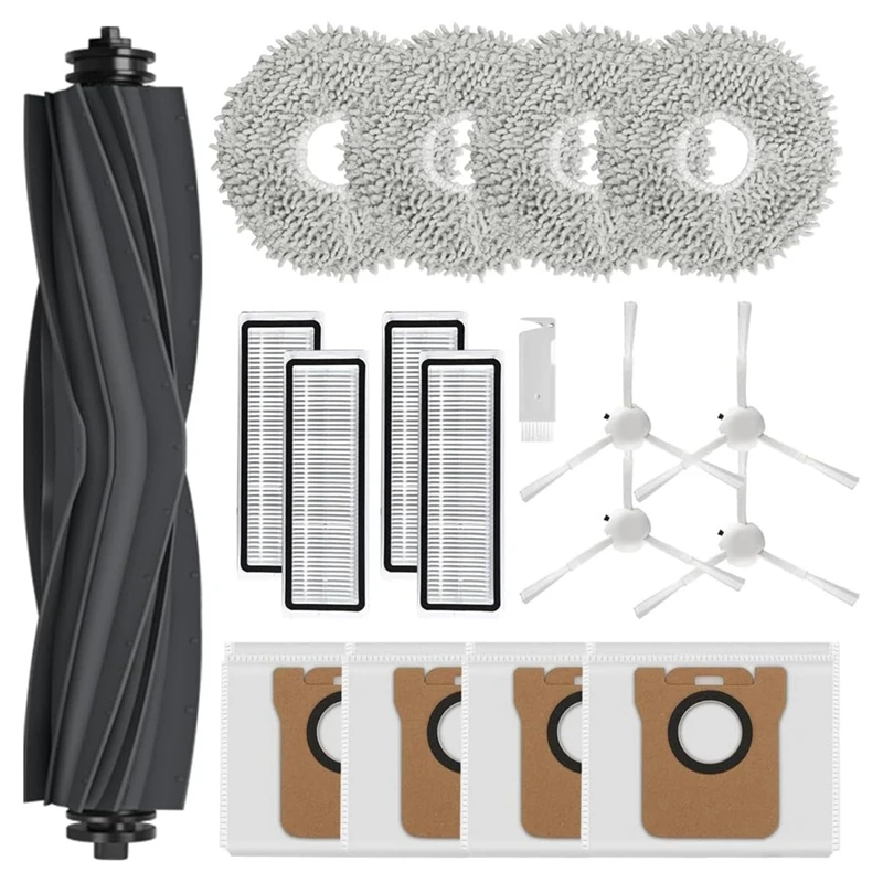 

Запчасти для Dreame L10S Ultra/ L10 Ultra/ L10S Pro, основная боковая щетка, фильтры НЕРА, насадки для швабры, пылесборники