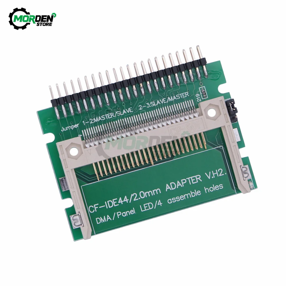 Compact Flash Cf Card To Ide 44Pin 2mm Male 2.5 Inch Hdd Bootable Adapter With 40 Pin Cf Compact Flash Card Panel