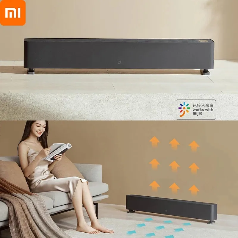 Xiaomi Mijia Electric Heater 1S 2200W Home Quick Heat Smart Dryer IPX4  Waterproof Remote Controlled by Mi Home App