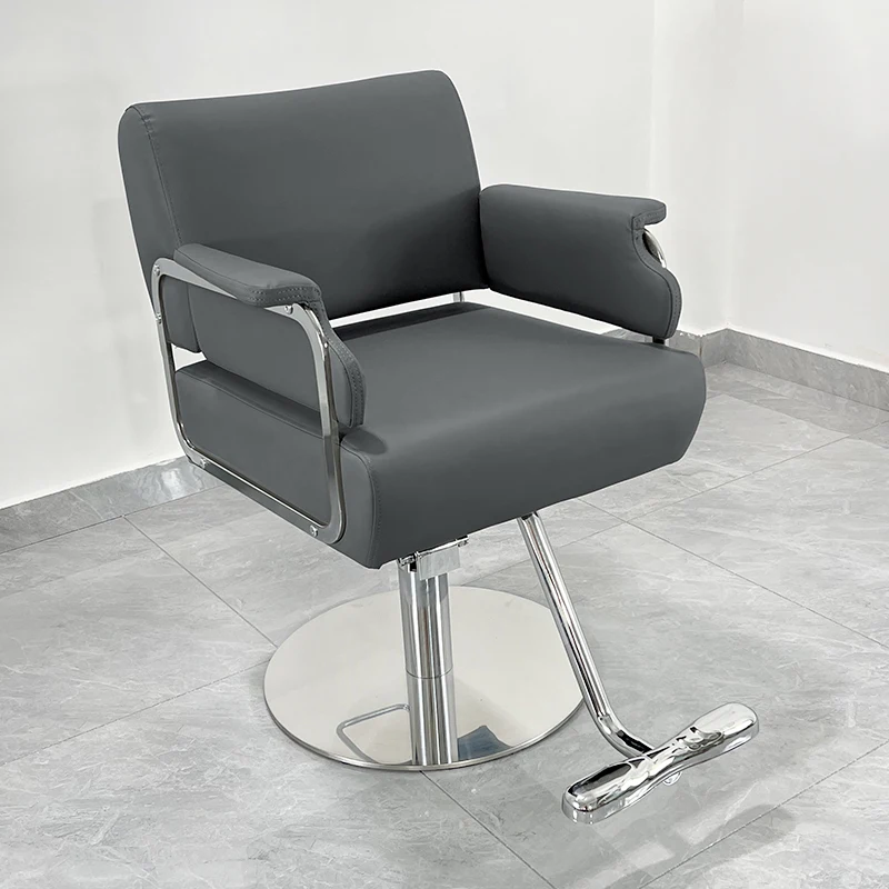 Luxury Professional Barber Chairs Hairdressing Office Swivel Ergonomic Barber Chairs Beauty Spa Cadeira Salon Furniture MR50BC