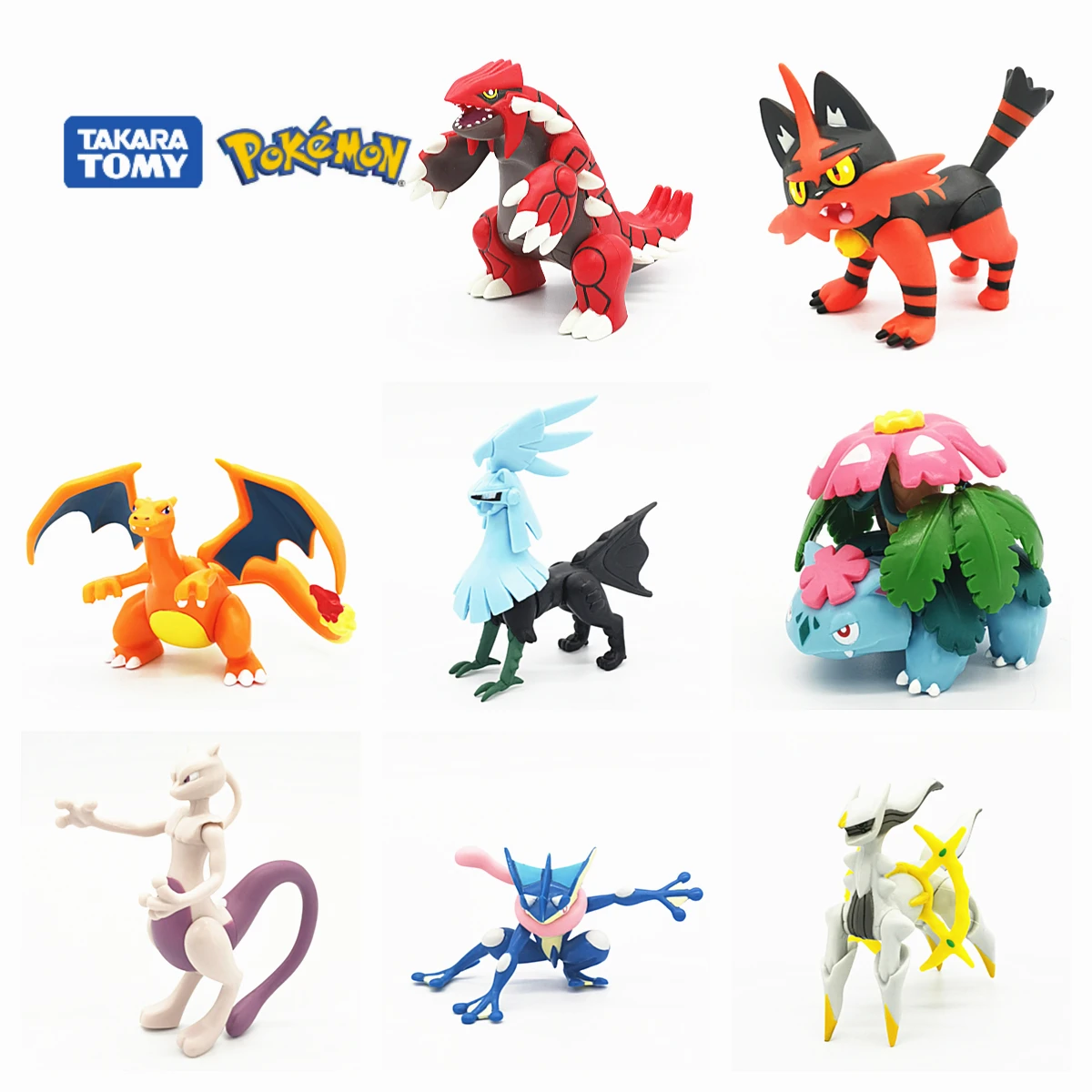 トミー ポケモンのアクションフィギュア 神の獣 大きな可動式ロボットのおもちゃ 6 13 Cm リザードグレニンジャ ソルガレオ アルセウスグルードン 装飾ギフト Null Aliexpress