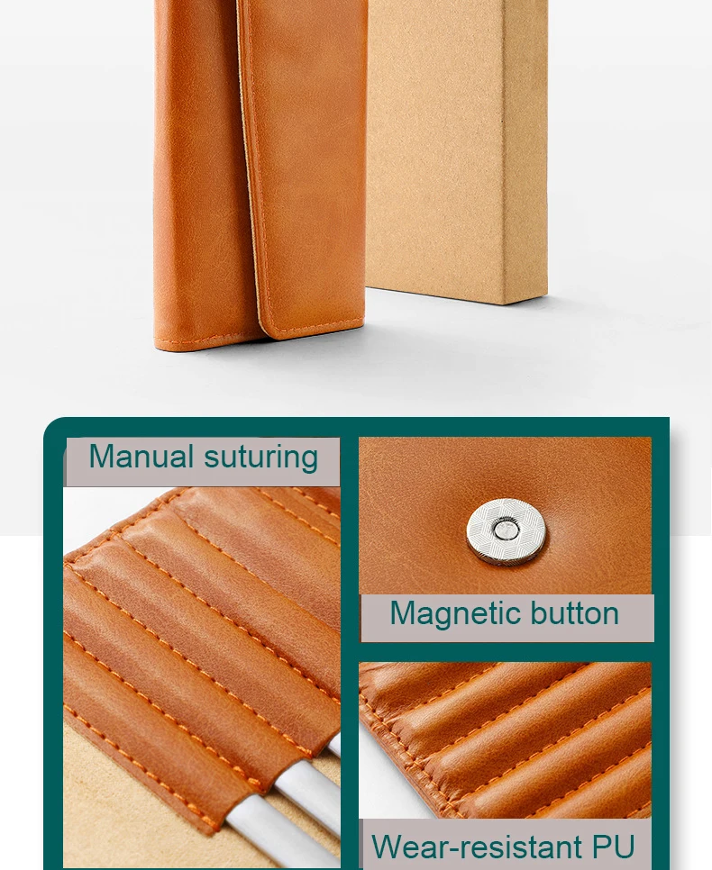 Health care products Pedicure Knife Set Professional Ingrown Toenail Details of the storage leather small case (manual suturing, magnetic button)