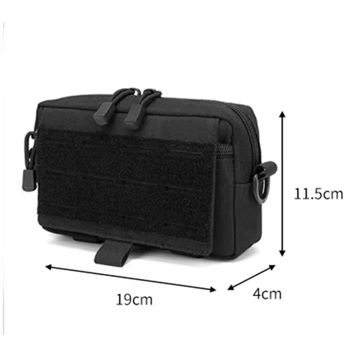 Molle Admin Pouch Utility EDC Werkzeugtasche Jagdtasche Horizontale modulare Tasche Brust Hüfttasche EMT Organnier Tasche für den Außenbereich – Detail 3