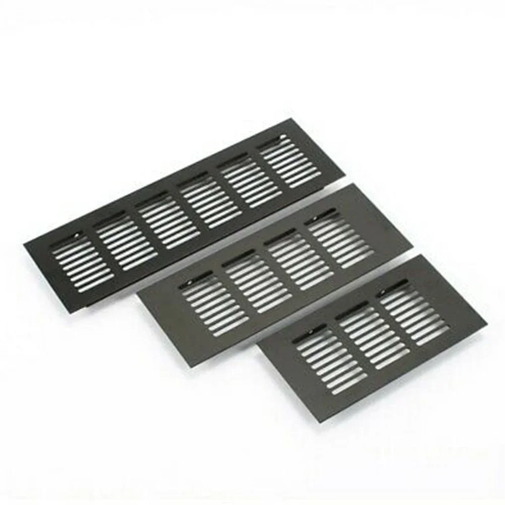 100mm Vents Perforated Sheet Aluminum Air Vent Ventilator Grille Cover Ventilation For Closet Shoe Home Decor Cover air vent grille ventilation grille air vent cover