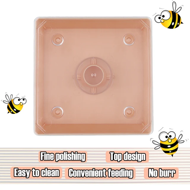 Európai Stílusú Négyzet Alakú Méh -Adagoló Kb. 2 Liter Kapacitás - Image 5