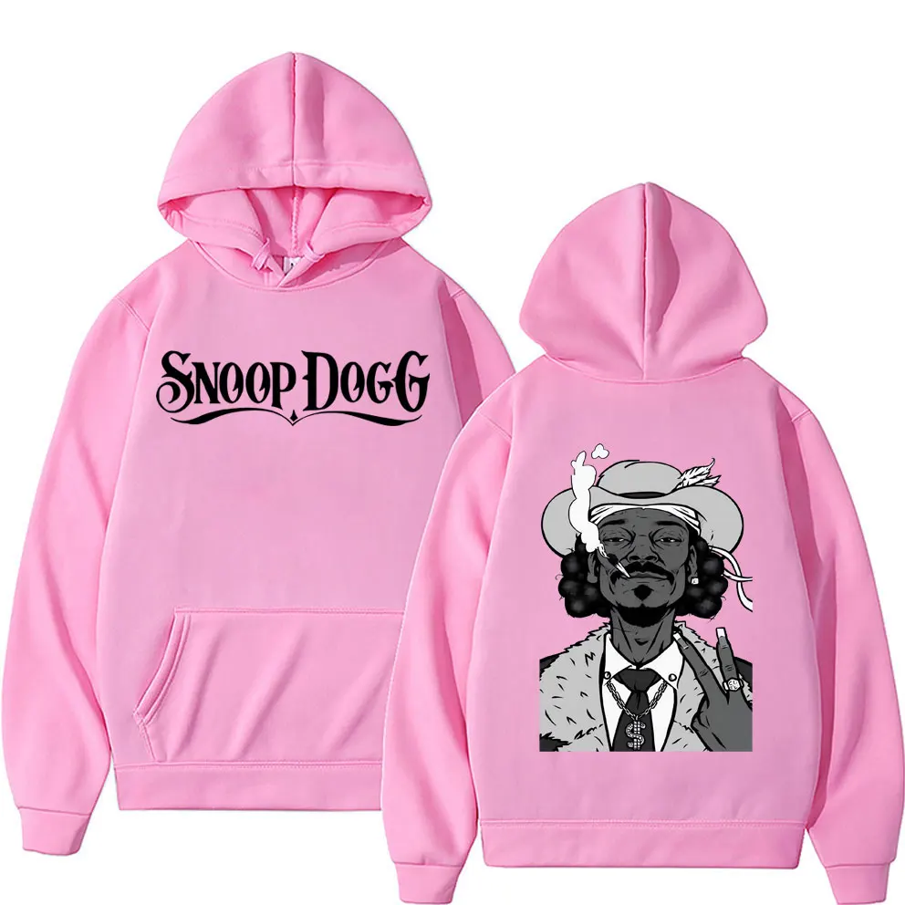 Sweat à Capuche Officiel Snoop Dogg – Produit Licencié Bravado, Coupe Classique, 241 G