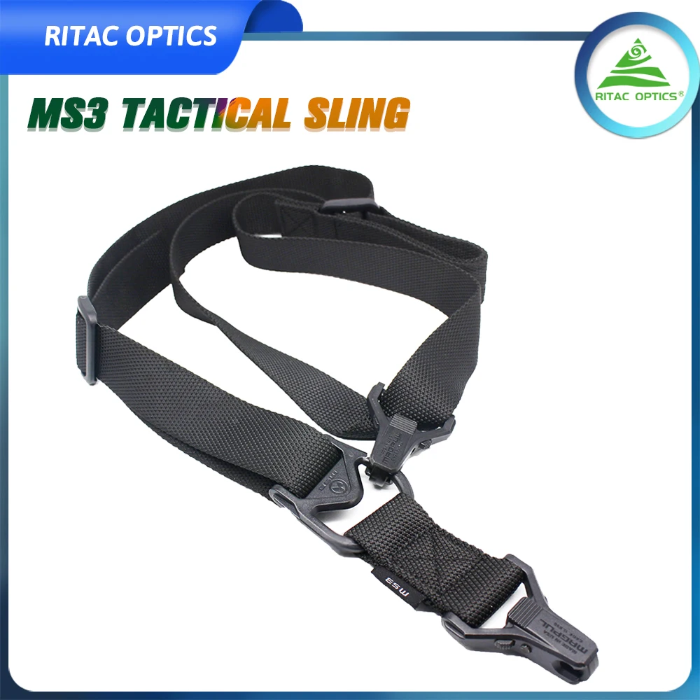 

MS3 Dual QD Two Point Multi-Mission Sling System Double Point Task Belt Nylon Rope