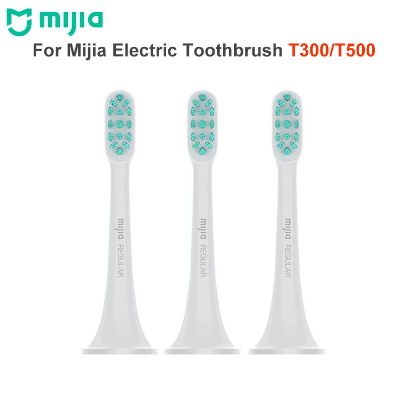 Replacement Toothbrush Heads 3pcs Original Xiaomi MIJIA T300 T500 Sonic