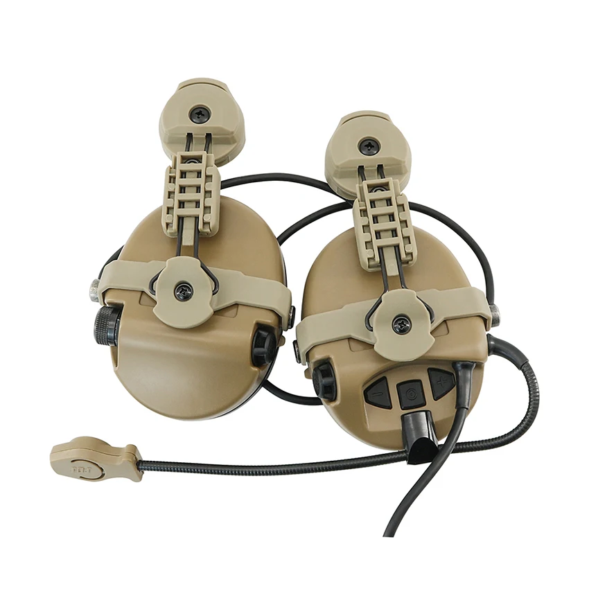 Active Hearing Protection Electronic Muffs Accessor ARC Rail Adapter for MSA SORDIN Tactical Headset Airsoft Shooting Headphones