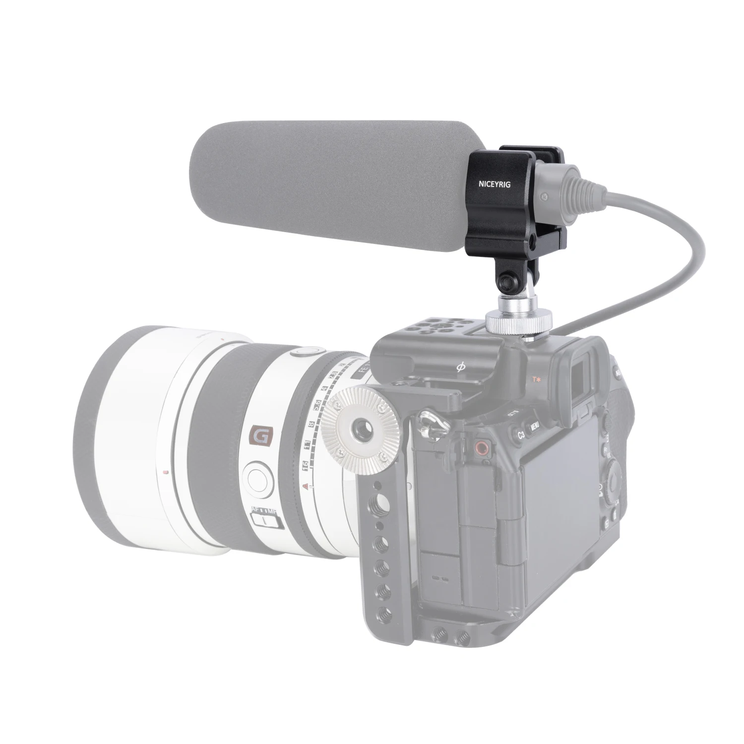 Sabot De Serrage 1/4-20 Avec Vis - Pour Micro, Lumière LED, Moniteur, Fixation Photo/vidéo