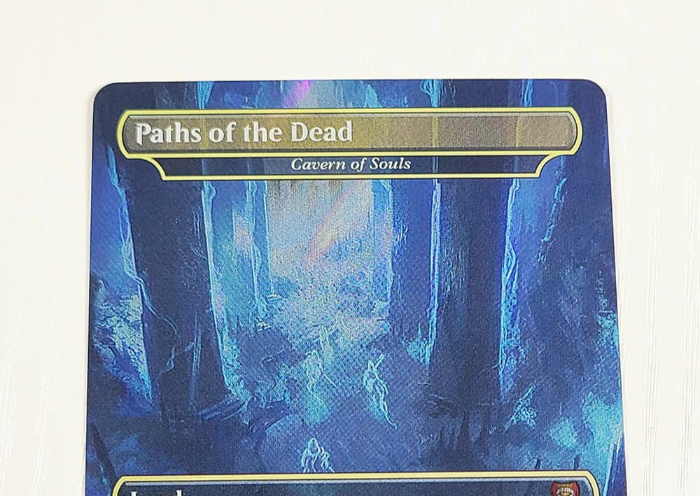 Game Cards Collectible Cards Paths of the Dead (Cavern of Souls) TCG Magical Proxy Cards Game Quality Proxy Gathering Board Playing Game Trading Cards proxy