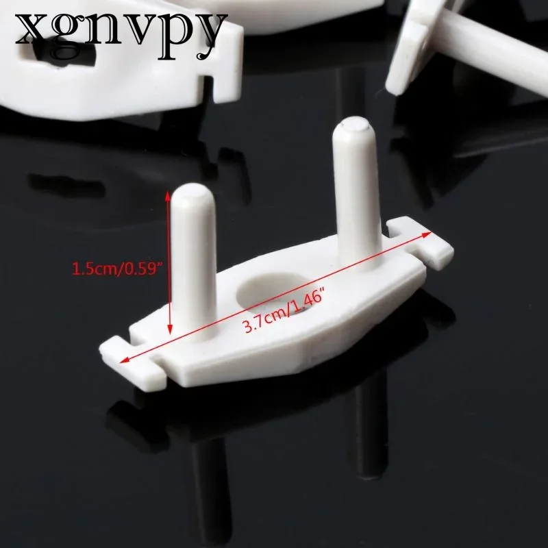 xgnvpy 1PCS Power Socket Baby Child Safety Protection Device Anti Shock Plug Protector White Color Cover