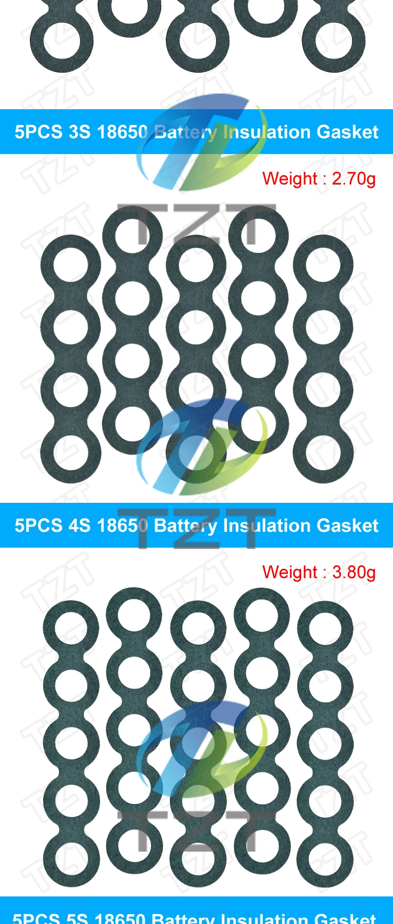 18650 Li-Ionen-Batterie isolation dichtung Gersten papier Batterie pack Zelle Isolier kleber Patch Elektrode isolierte Pads – Detail 7