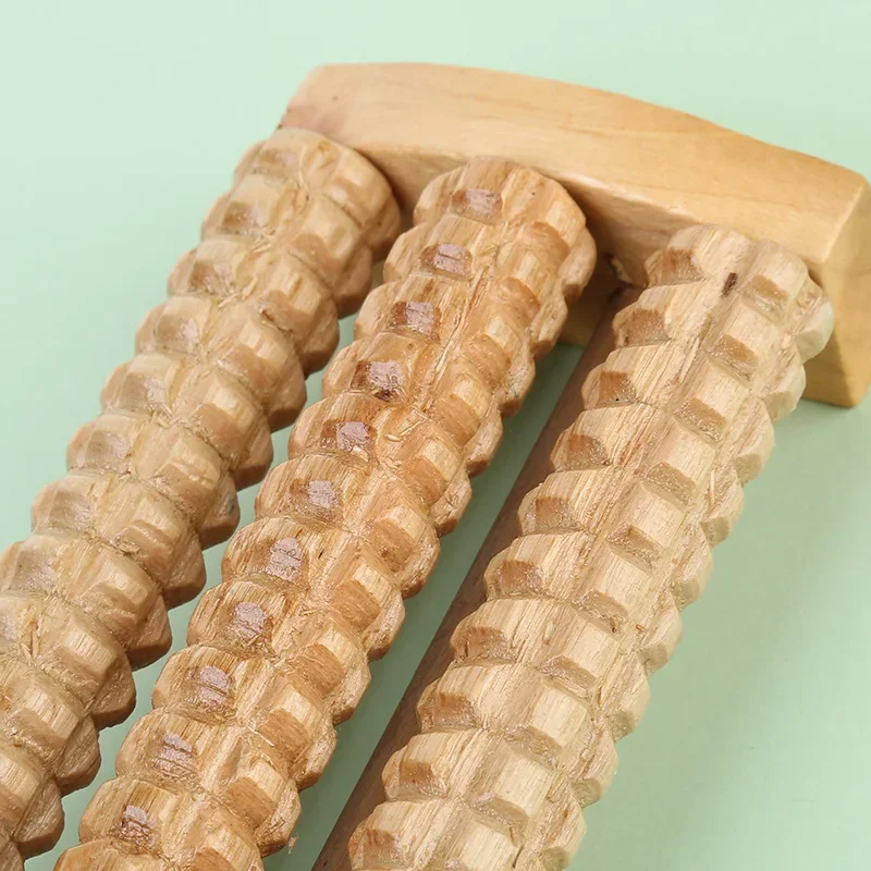 Wooden Foot Roller Wood Care Massage Reflexology Relax Relief Massager Spa Gift Feet Massage Shiatsu Massager Body Care