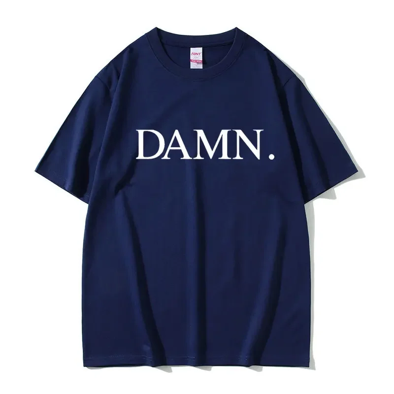 Rapper Kendrick Lamar DAMN Same Graphics T Shirt Summer Men Women