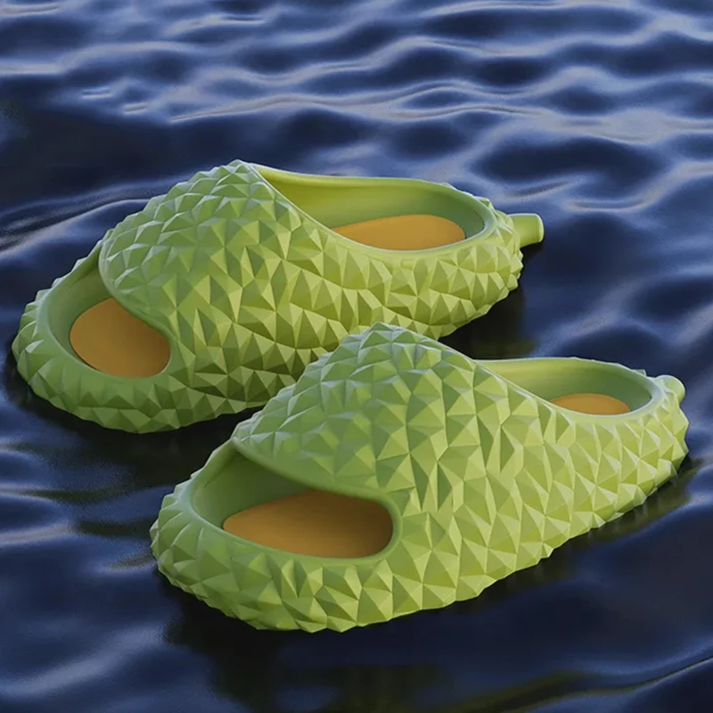 

Solredo Funny Durian Slipper For Women Design Soft EVA Slippers 2023 New Spring Summer Unisex Beach Flip Flops Casual Sandals