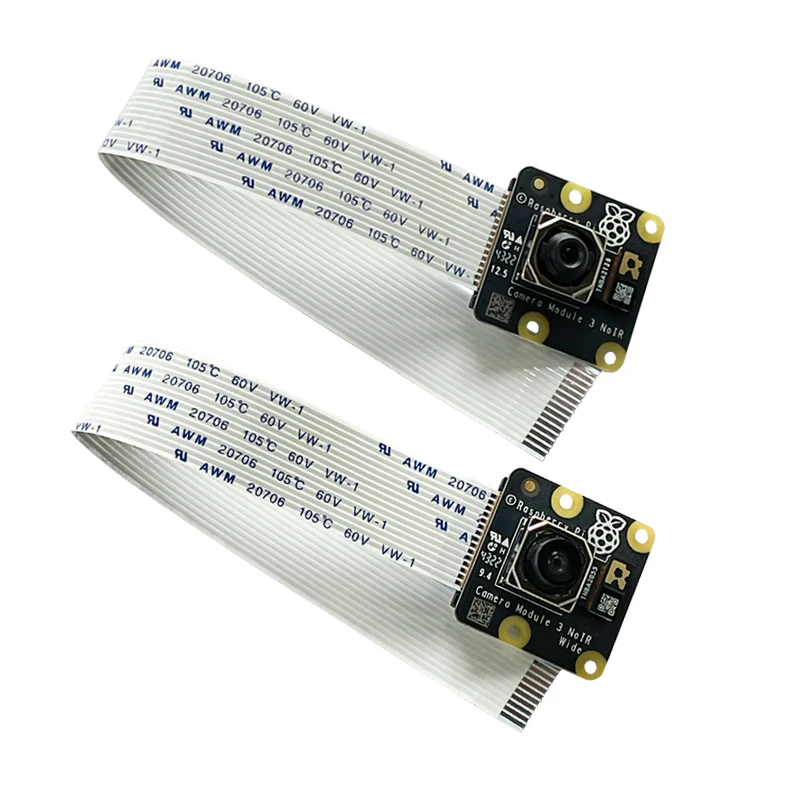 Módulo de Câmera Oficial Wide Noir Imx708 75 ° 120 ° Ângulo Diagonal de Visão 12-megapixel Sensor Alimentado Autofoco - Imagem 5
