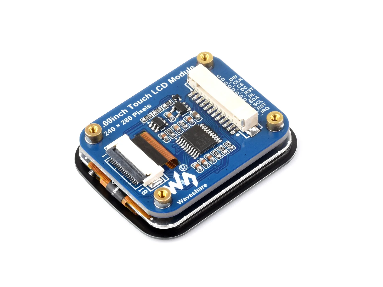 Waveshare 1.69ġ  LCD ÷ (ġ г ), ũ LCD ÷, 240280 ػ, IPS, SPI  I2C, 262K