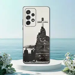 Depeche Mode Inspired Cool Soft Silicone Black Phone Case - SamsungS24FE (Z1)
