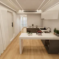Hôtel mobile modulaire de luxe moderne à double étage, pour vacances à la plage, en panneaux d'aluminium, garantie 2 ans, maison pliable personnalisable 3
