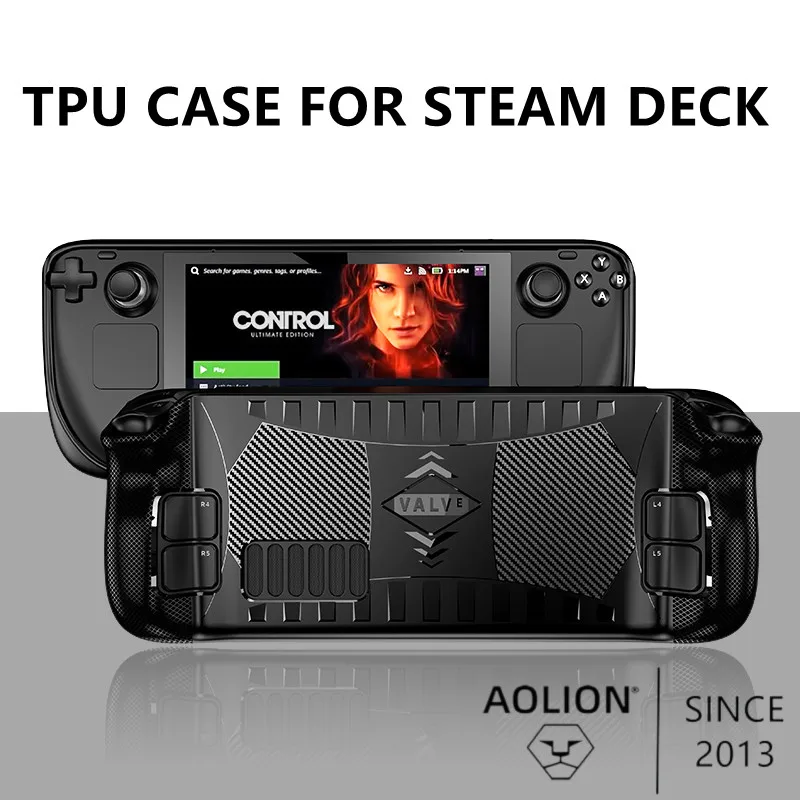 Aolion Tpu Soft Case Shell Per Steam Deck Cover Protettiva Antiurto Anti-Goccia Per Steam Deck Host Accessori Per Console Di Gioco