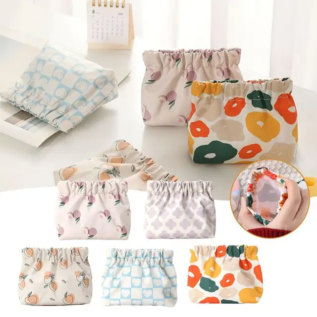 Shrapnel Nyomtatási Tároló Táska Vízálló Töredék Nyomtatott Zseb Piros Mini Érme Pénztárca