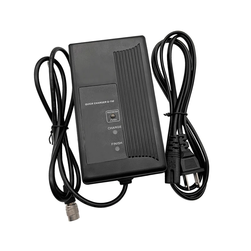 Q-75E Q75E Charger for Nikon BC-65 BC-80 Battery Total Station 4-PIN Charger Doc
