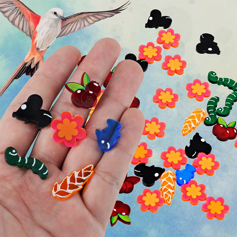 Wingspan Food Resource Tokens Included Nectar Set of 174 Acrylic Laser