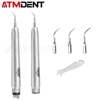 Dental Ultrasonic Air Scaler with 3 Tips Tooth Calculus Remover Cleaning Tool Handpiece Whiten Tooth Cleaner Dentist Lab 1
