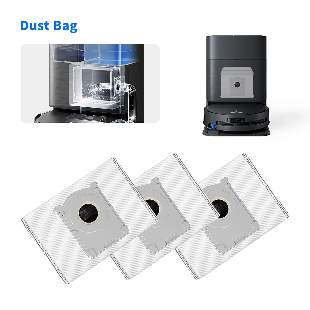 Filter Roller Mop Dust Bag Main Side Brush For ECOVACS X9 PRO OMNI T80S X11 PRO OMNI X11 Pro YEEDI S16 PLUS Vacuum Accessories