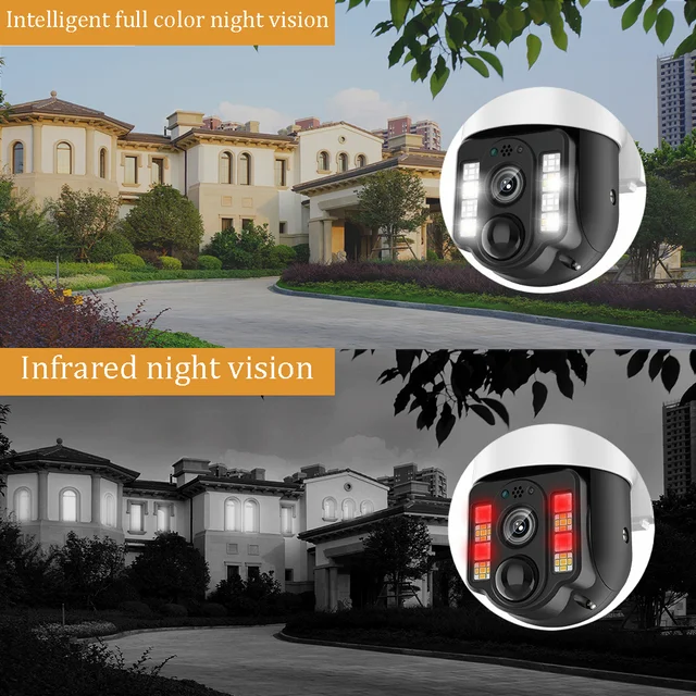 Solar Camera 4G Outdoor PIR Human Detect Wireless CCTV Low-Power Waterproof V380 Smart Security Surveillance WIFI PTZ Cameras - Image 6