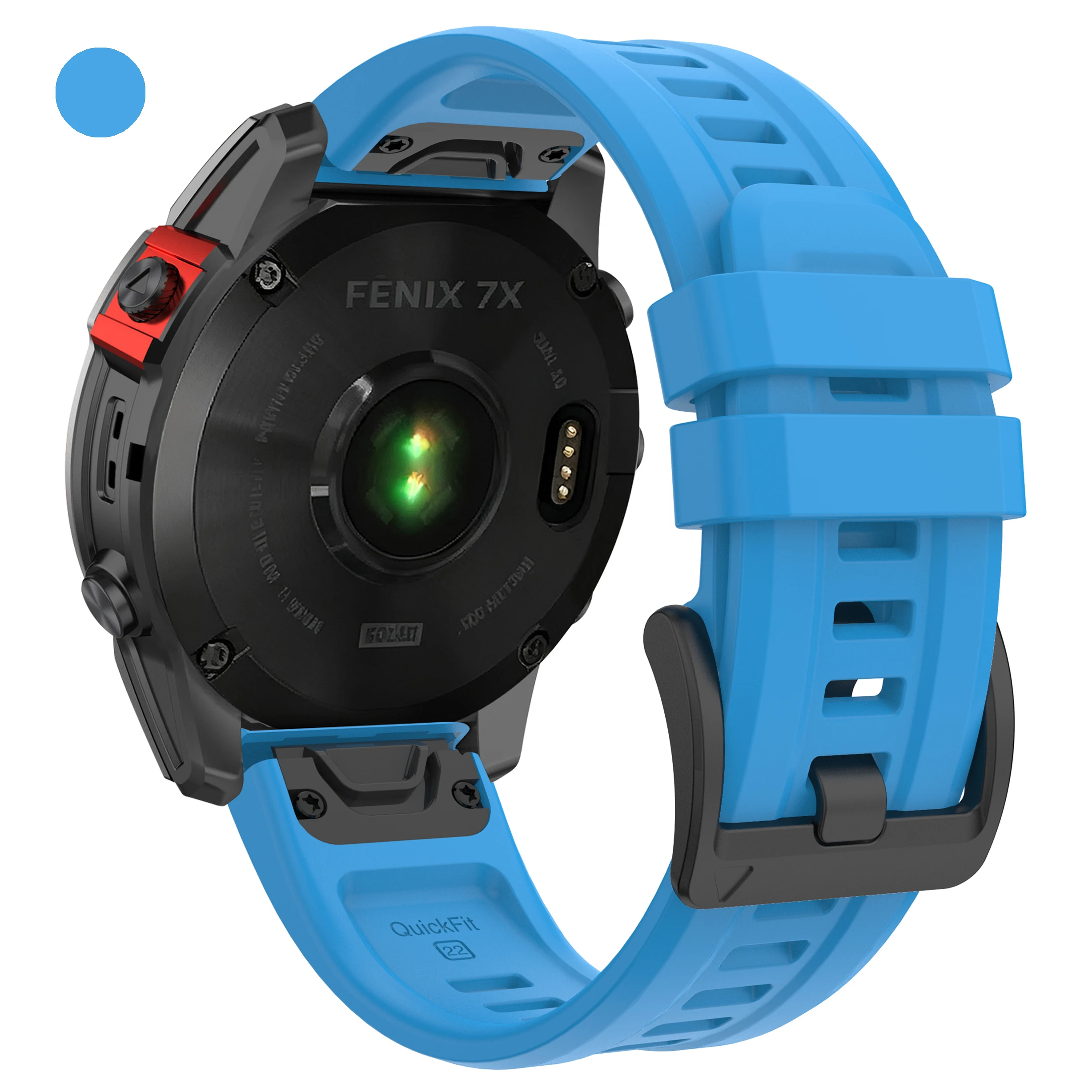 Versatile QuickFit Silicone Watch Strap, 22mm & 26mm