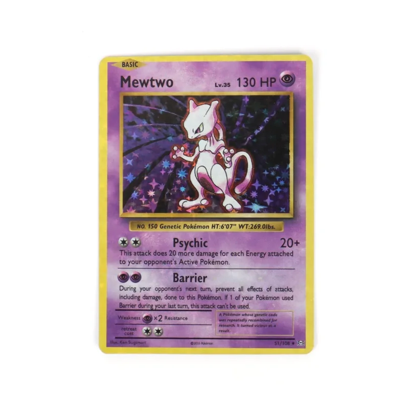 ポケモン - mewtwo 英語版　正規品 ミュウツー 英語版ポケモンカード キラ - メルカリ