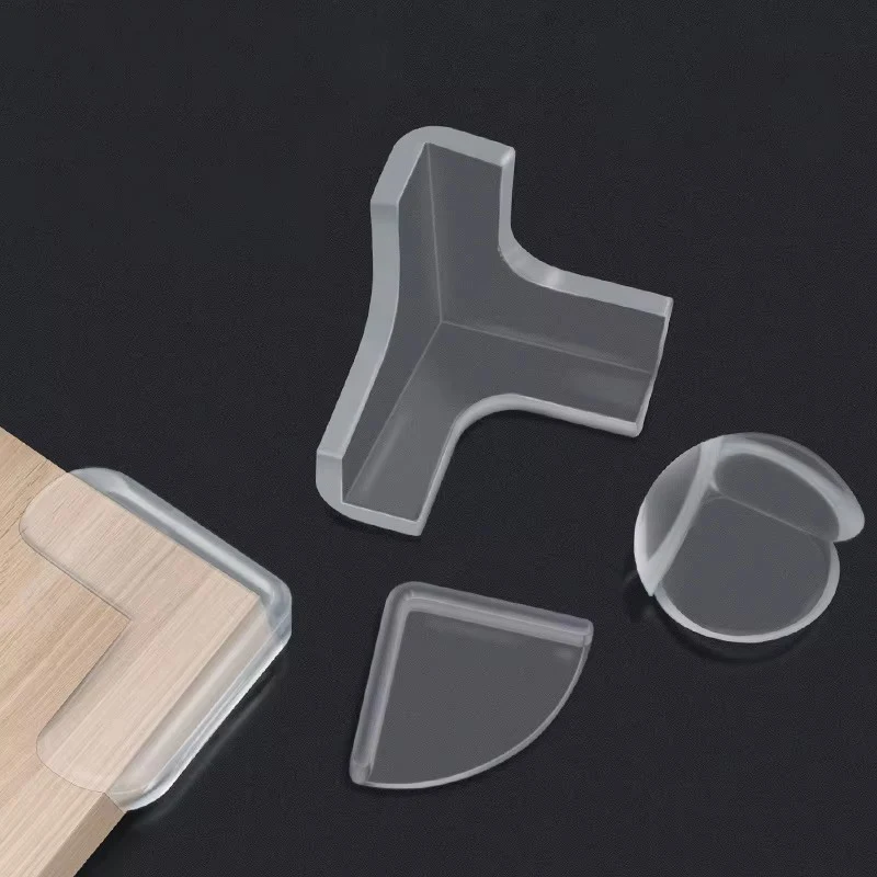 8PCS Children Baby Safety Silicone Protector Table Corner Edge Protection Cover Children Anticollision Edge Guards