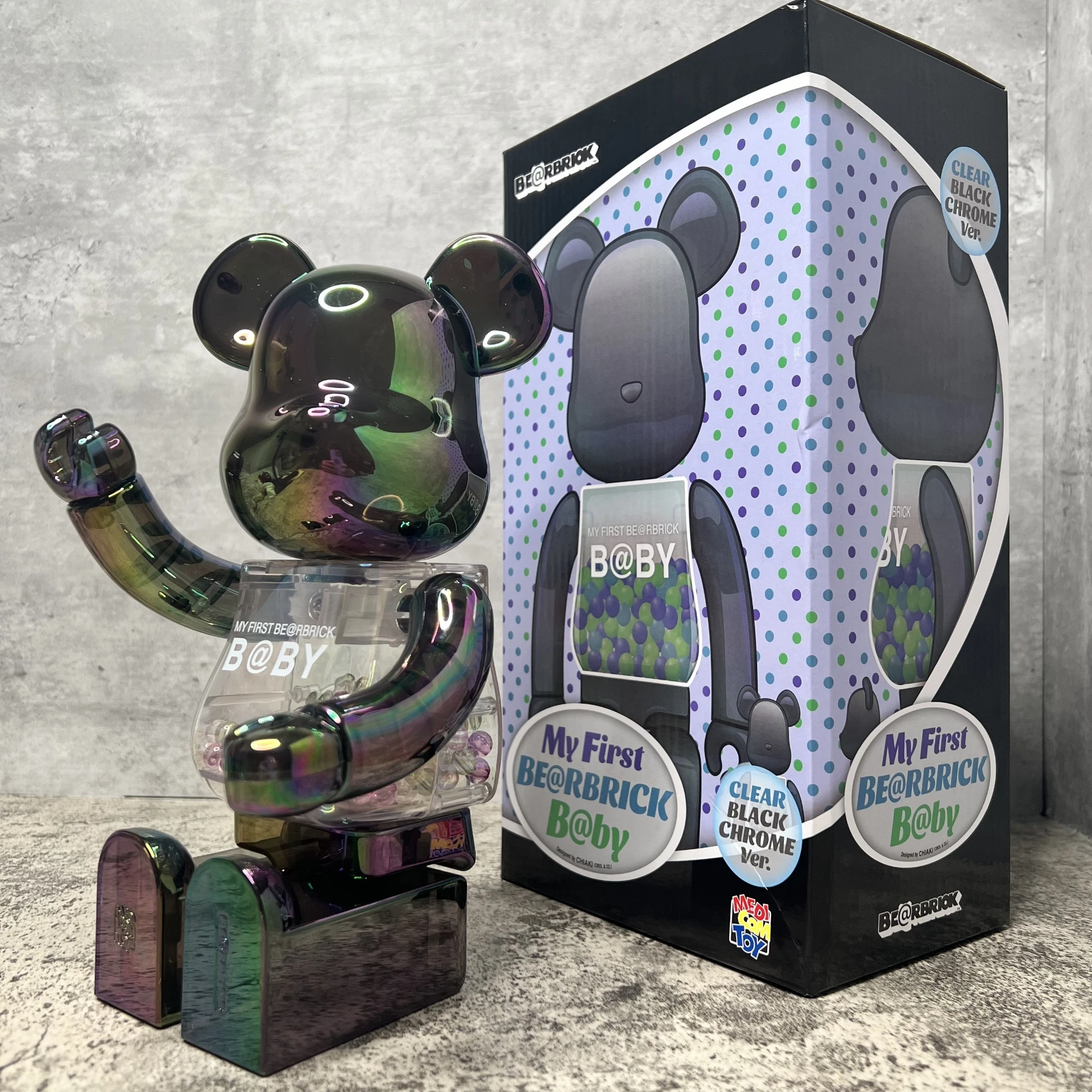 値下げ！MY FIRST BE@RBRICK B@BY COLOR 400％ BE@RBRICK MY FIRST BE@RBRICK B@BY COLOR SPLASH Ver. 400％ Original