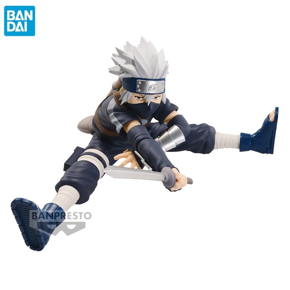 

Bandai Original Naruto Hatake Kakashi VIBRATION STARS Anime Figure PVC Action Figures Shippuden BANPRESTO Figurine Model Toys